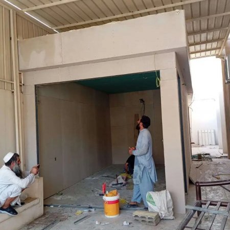 بناءملاحق اسمنت بورد وسندوتش بانل علوية للسطح بالرياض 
